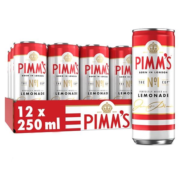 PIMMS READY MIXED CAN 250x12